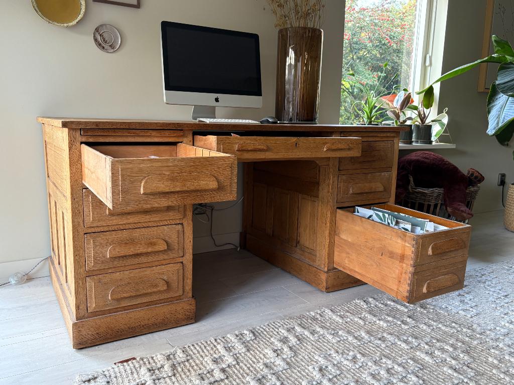 Origineel dokters bureau, Ophalen, Gebruikt, 100 tot 150 cm, 75 cm of meer