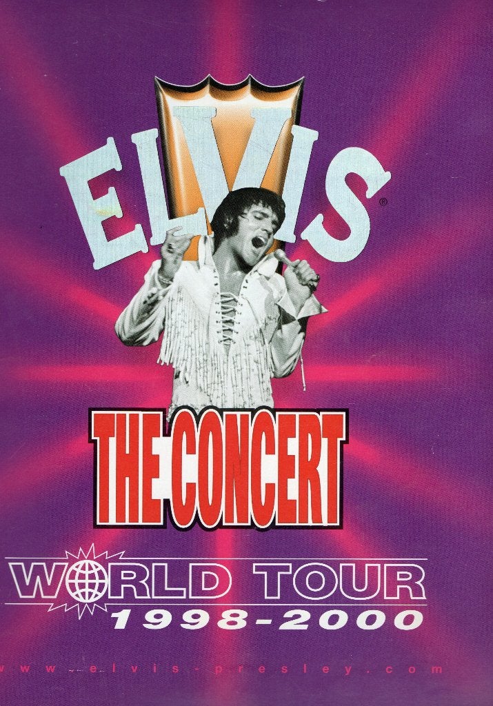 Elvis Presley World Tour The Concert 1998-2000., Ophalen of Verzenden, Zo goed als nieuw
