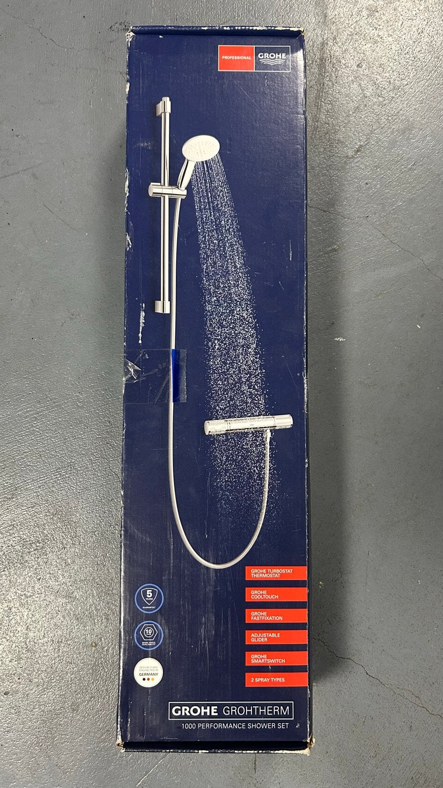 Grohe Grohtherm 1000 Performance Douchemengkraan  hoh 12cm, Ophalen of Verzenden, Nieuw, Chroom, Douche