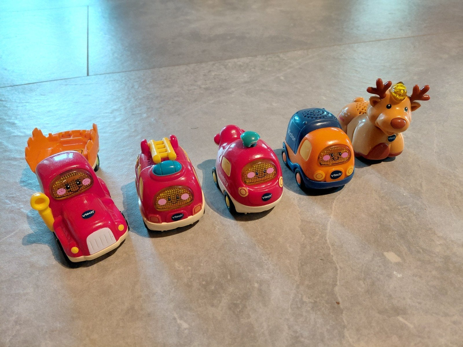 5 VTech Toet Toet Auto's met muziek, Ophalen of Verzenden, Gebruikt