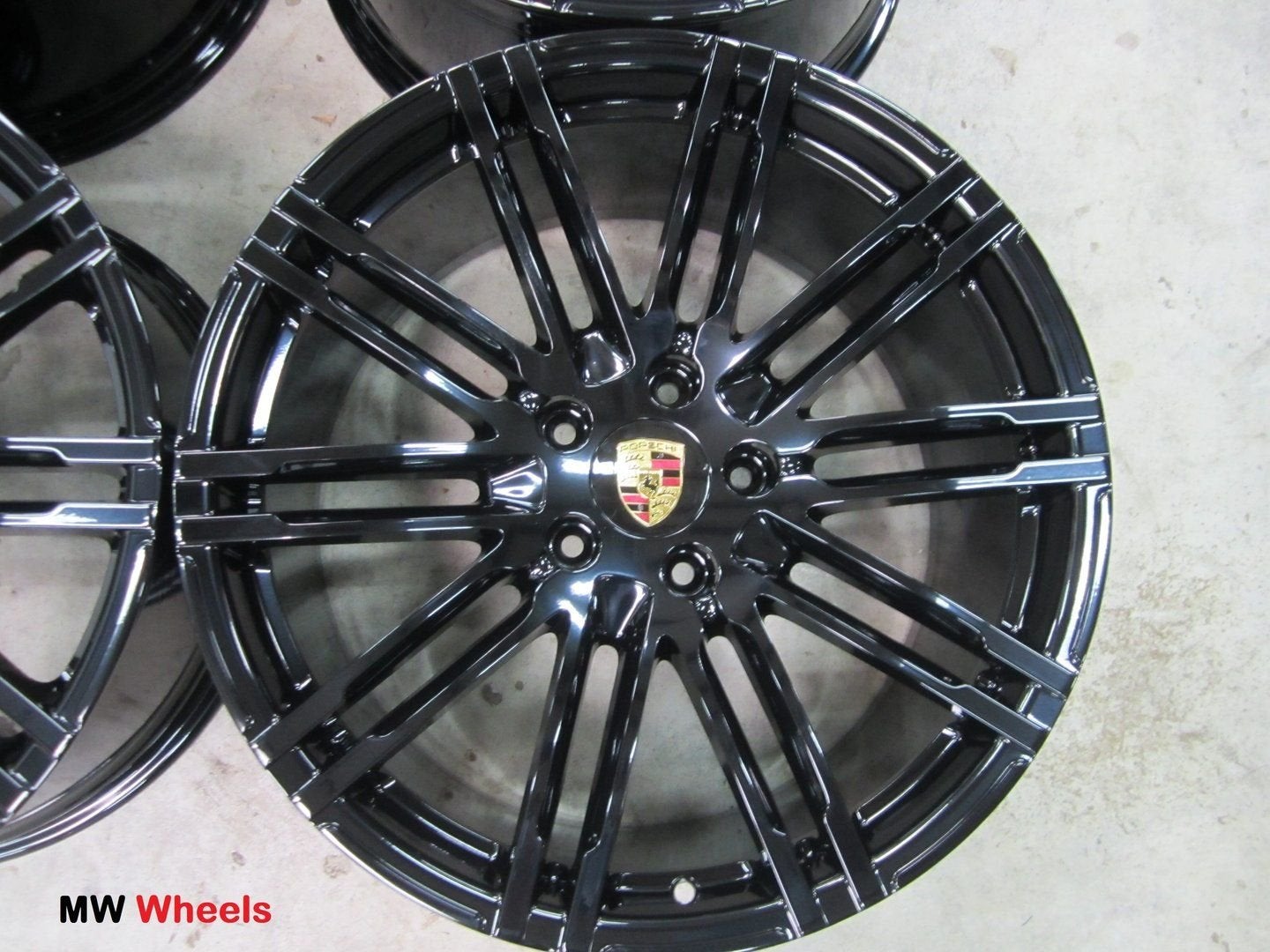 Porsche 21 inch Origineel Cayenne Turbo velgen nieuwstaat, Gebruikt, Velg(en), -, -