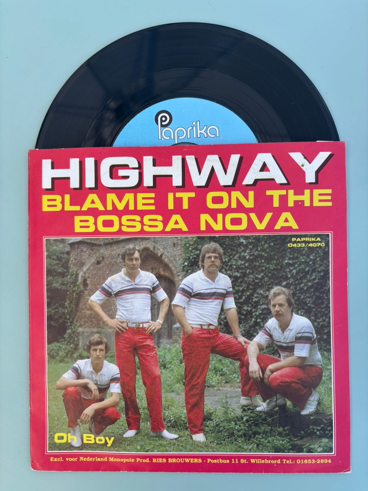 Highway - Blame it on the Bosa Nova, Ophalen of Verzenden, Zo goed als nieuw, Pop