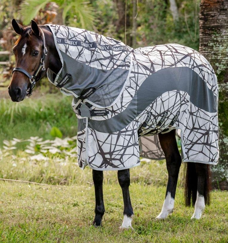 Amigo CamoFly Vliegendeken, 175, 183, 191, 198, 206, 213, Dieren en Toebehoren, Paarden en Pony's | Dekens en Dekjes, Vliegendeken