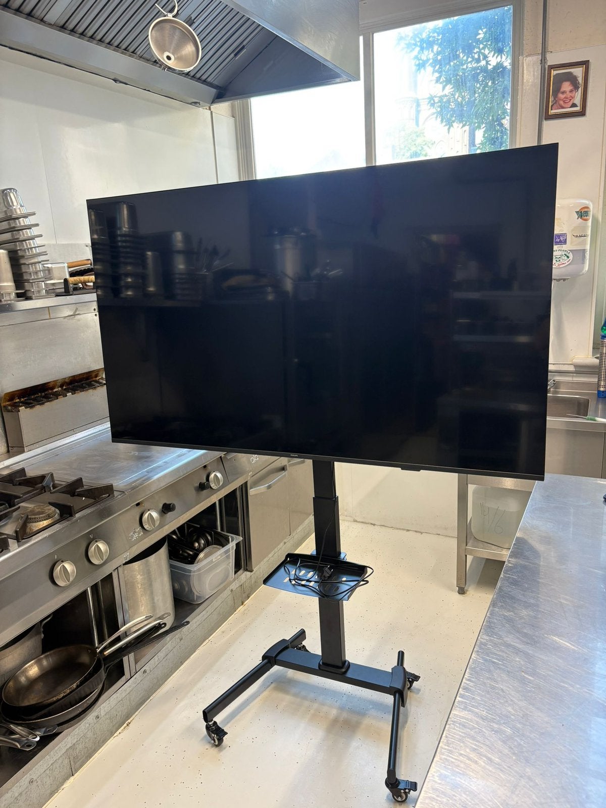 Phillips 65inch 4K QLED ambilight SMART - TV INCL standaard, Ophalen, Philips, 120 Hz, Zo goed als nieuw