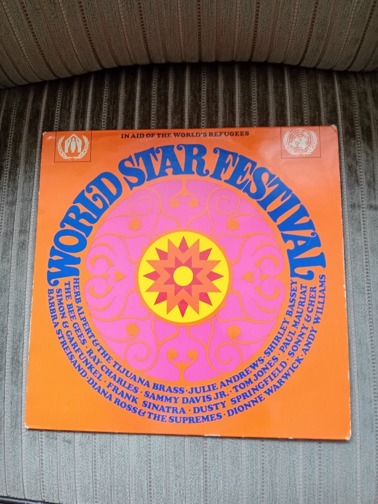 LP - World Star festival, LP, Gebruikt, Wereldmuziek, Inclusief binnenhoes