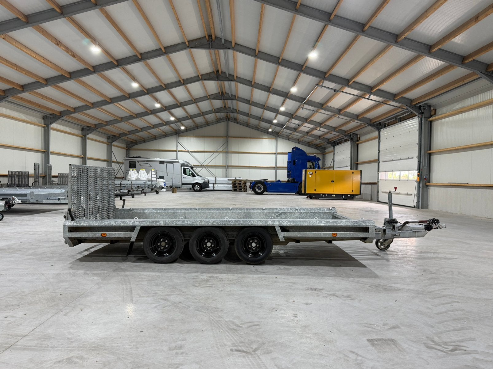 Hulco terrax 3 machinetransporter 3500 kg, Ophalen of Verzenden