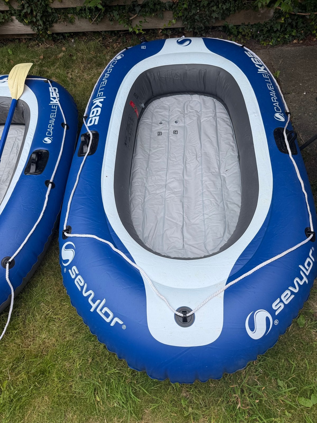 2x Seylor Caravelle opblaasboot K55 & K65 - 1 prijs!, Ophalen, Gebruikt