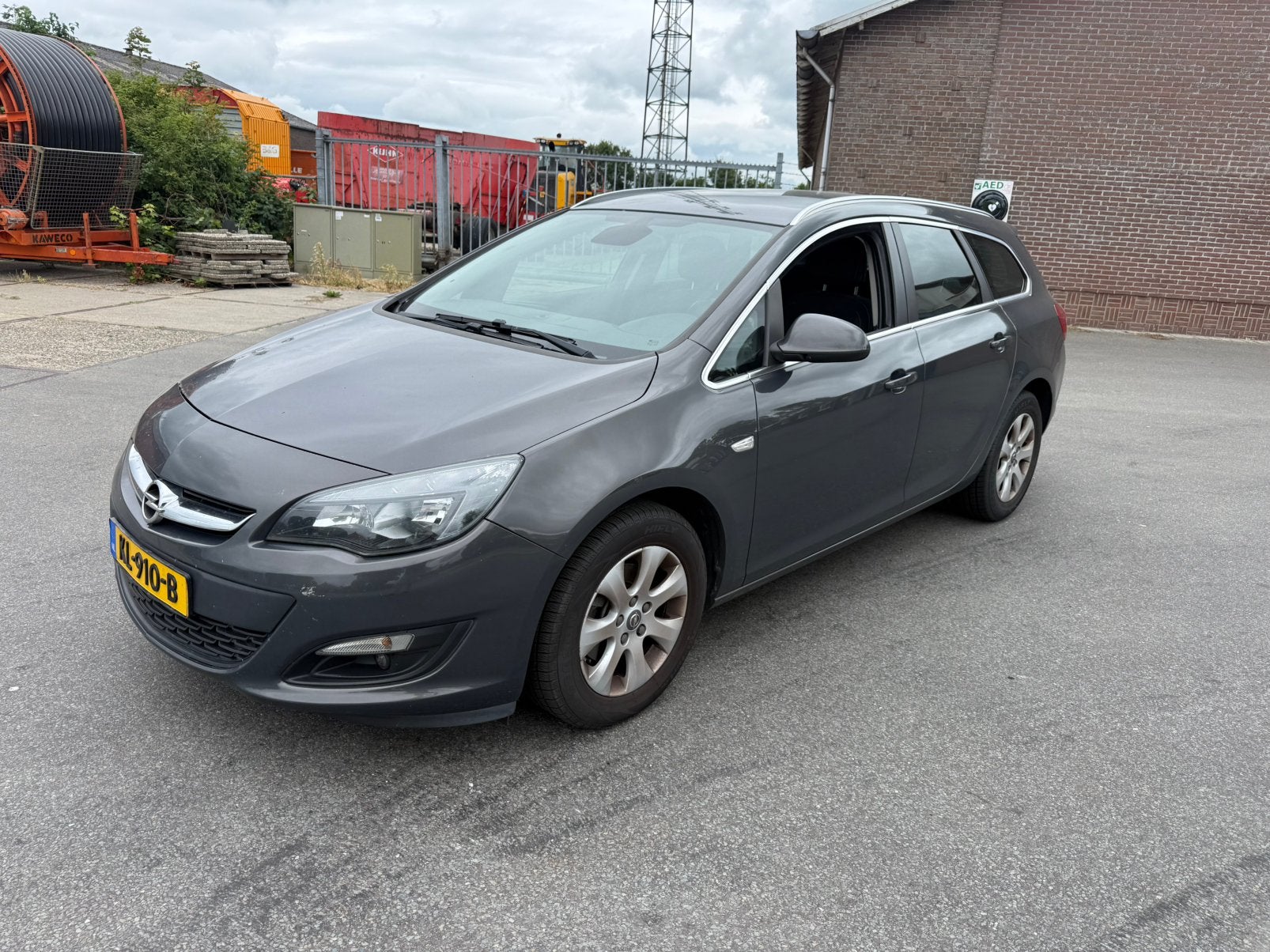 Opel Astra 1.6 Cdti 100KW Sports Tourer 2016 Grijs, Auto's, Voorwielaandrijving, Euro 6, 4 cilinders, Cruise Control