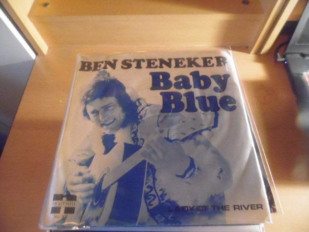 ben steneker. baby blue., Ophalen, Gebruikt, 7 inch, Overige genres
