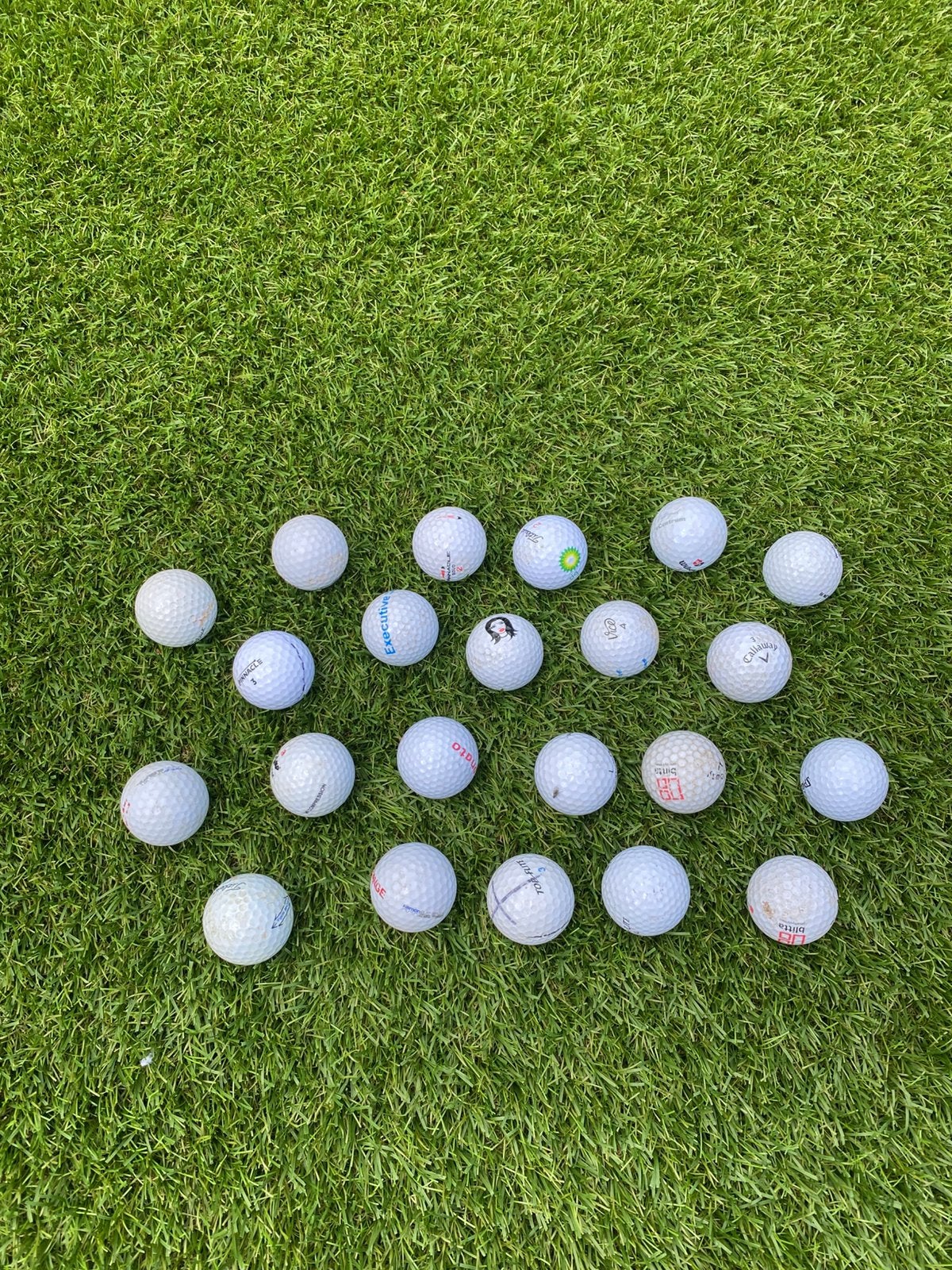 Te koop golfballen ( gebruikt), Ophalen of Verzenden, Zo goed als nieuw, Bal(len)