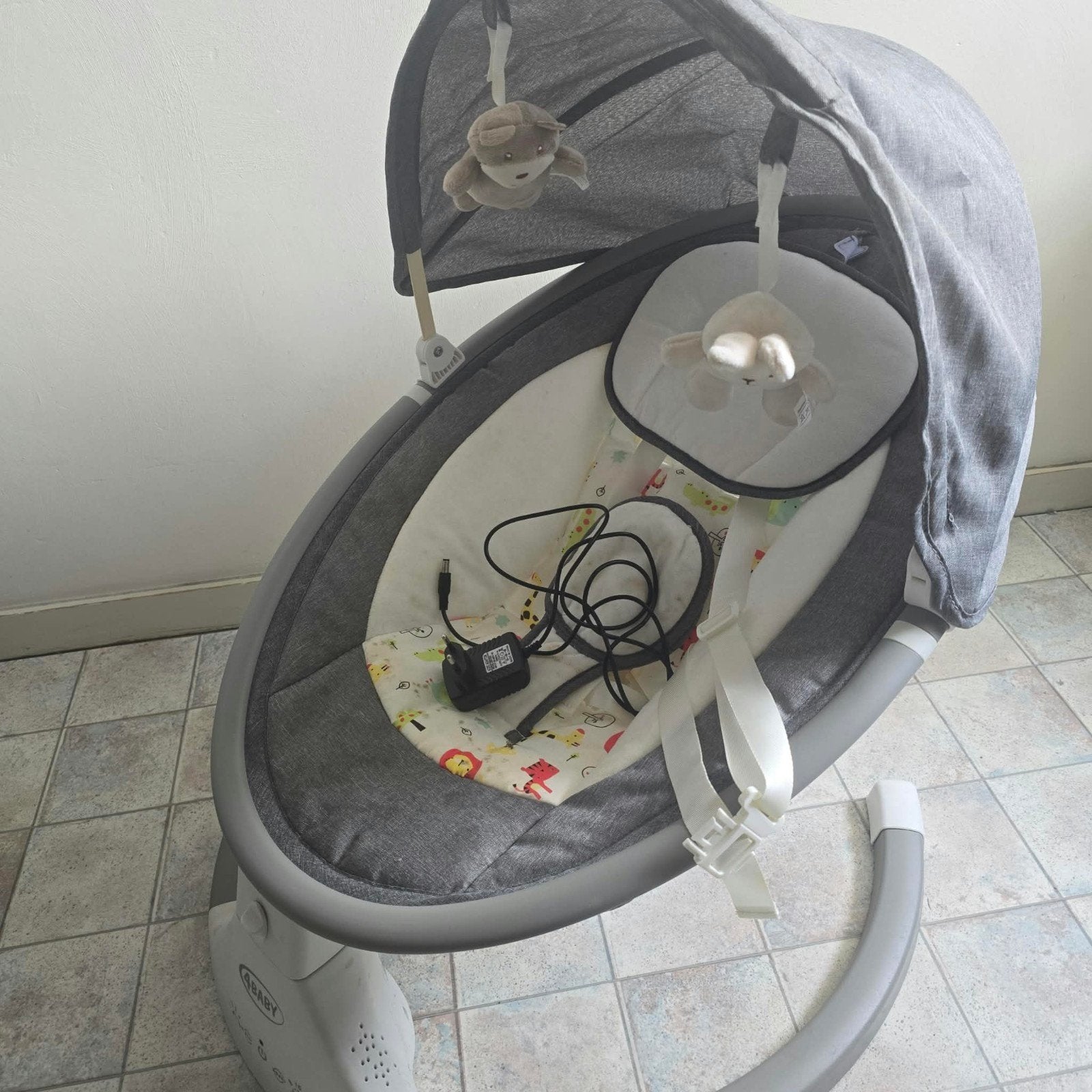 4BABY Swing-Bouncer - Zo goed als nieuw, Ophalen, Zo goed als nieuw