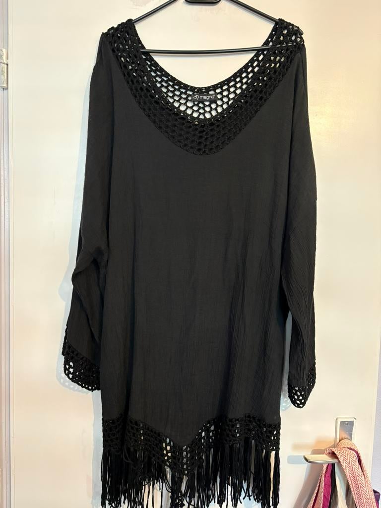 Magna zwart tuniek( maat54/56?), Kleding | Dames, Ophalen of Verzenden, Zo goed als nieuw, Zwart, Blouse of Tuniek