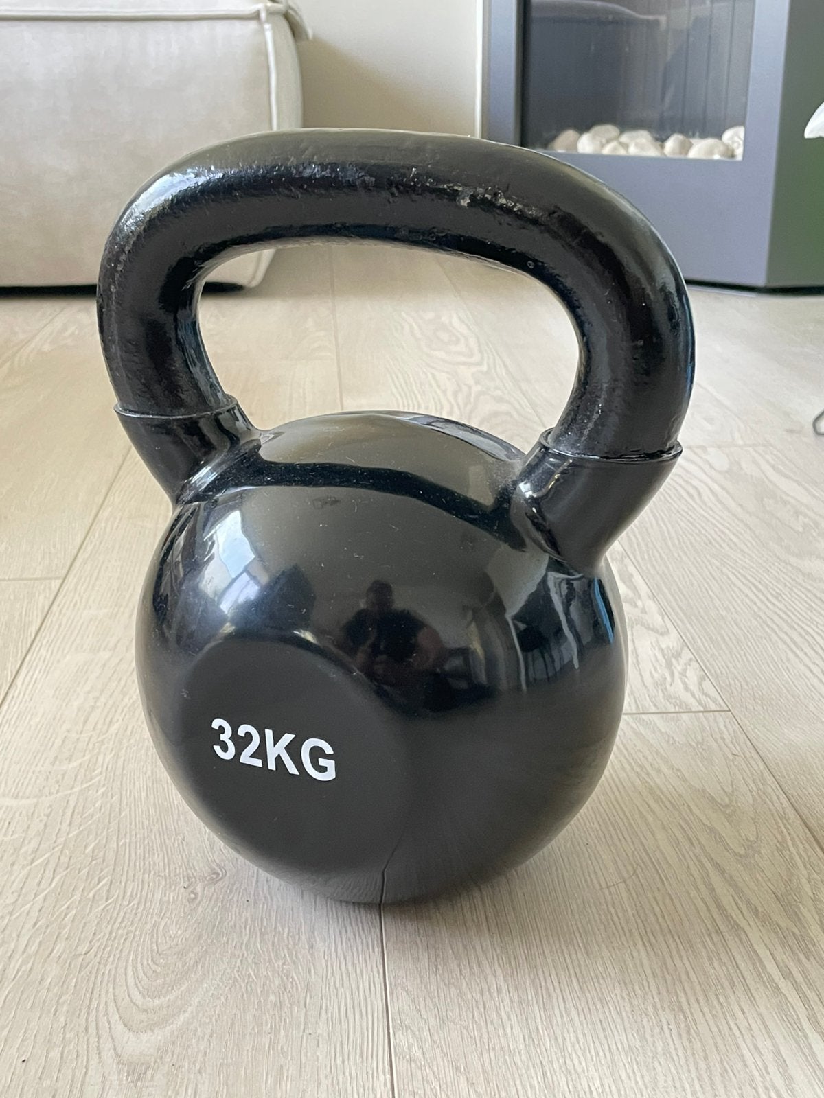 Foss Kettlebell 32 kg, Sport en Fitness, Fitnessmaterialen, Zo goed als nieuw, Kettlebell, Ophalen