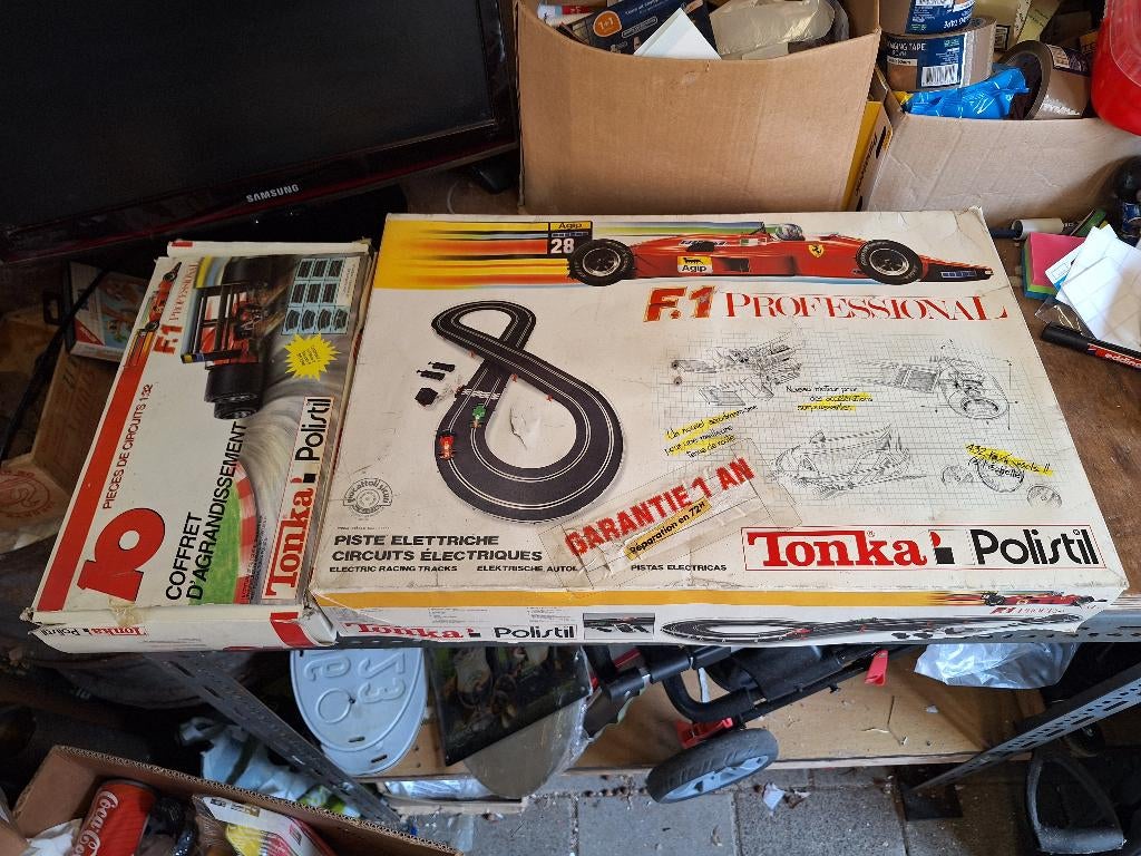Vintage Tonka Polistil F1 Professional Electric Race Track, Verzamelen, Ophalen of Verzenden, Gebruikt, Formule 1