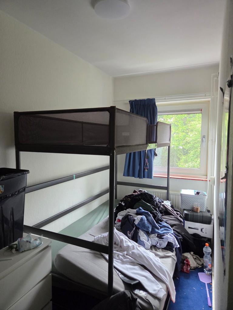 IKEA Tuffing Hoogslaper - Donkergrijs, 90x200 cm, Gebruikt, Eenpersoons, 160 tot 180 cm, Ophalen of Verzenden