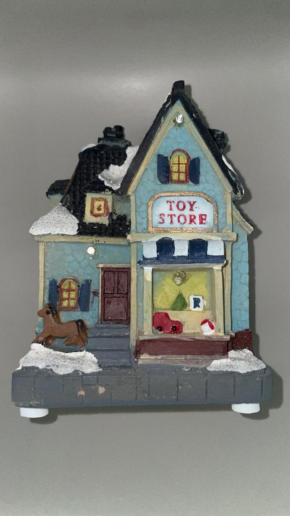 Toy Shop kerstdorp Its all about christmas, Ophalen of Verzenden, Zo goed als nieuw