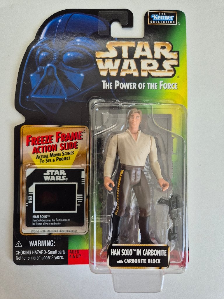 Star Wars POTF FF Han Solo in Carbonite Block, Verzamelen, Ophalen of Verzenden, Nieuw, Actiefiguurtje