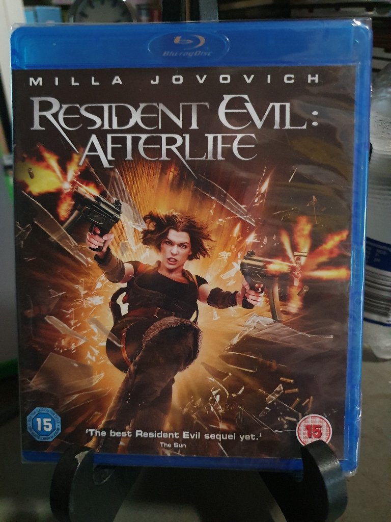 RESIDENT EVIL: AFTERLIFE blu-ray, Ophalen, Zo goed als nieuw, Horror