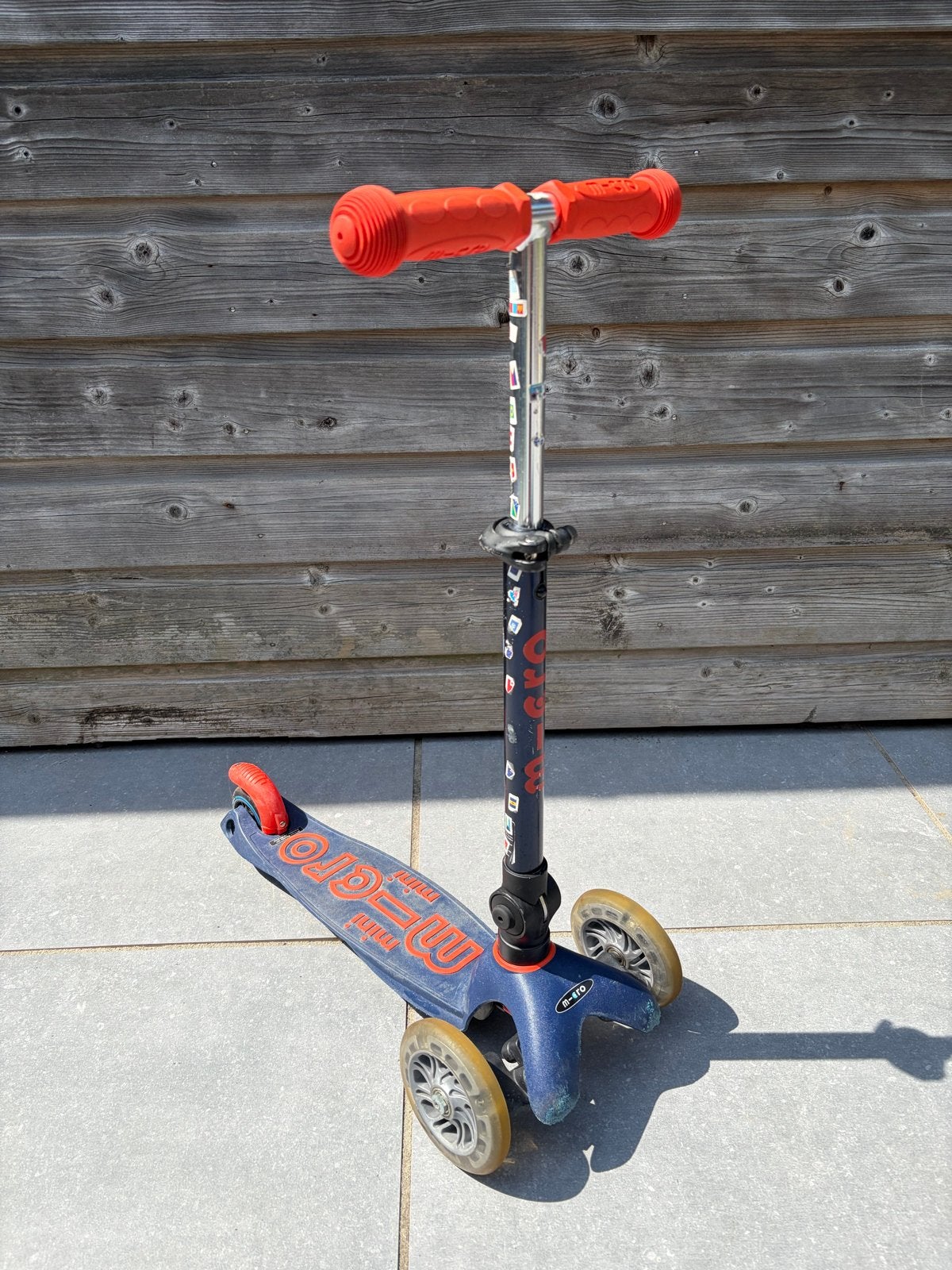 Micro Mini Step, Blauw, Fietsen en Brommers, Steps, Gebruikt, Gewone step, Ophalen