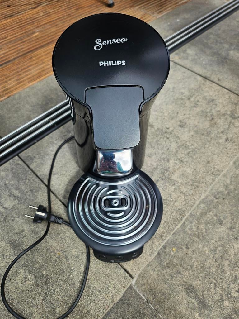 Zwarte Philips Senseo koffiepadmachine, Witgoed en Apparatuur, Koffiezetapparaten, Gebruikt, Overige modellen, Ophalen of Verzenden