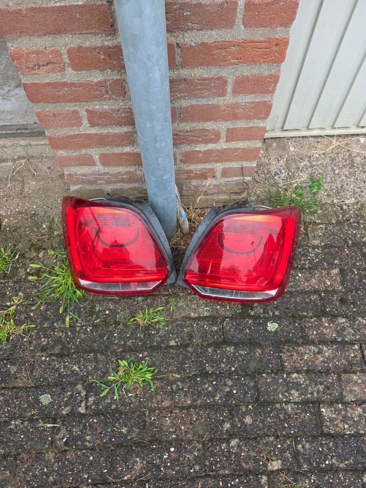 Achterlichten Volkswagen Polo 6R (set van 2), Ophalen of Verzenden, Gebruikt, Volkswagen