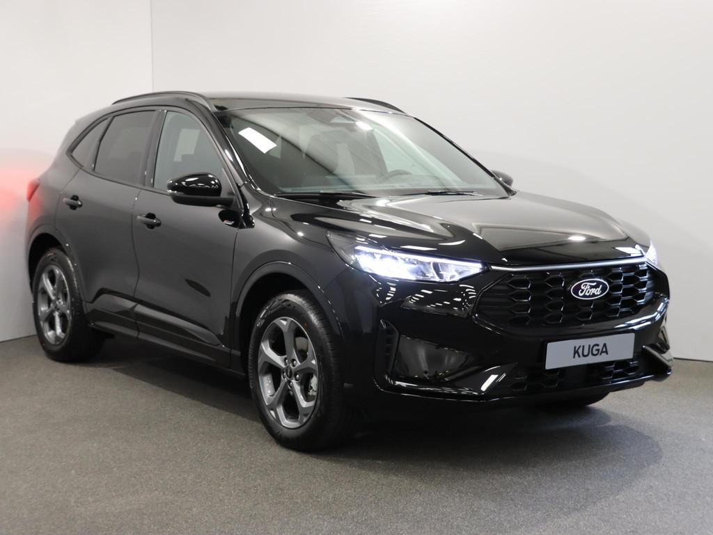 Ford Kuga 2.5 PHEV ST-Line |Te Bestellen | Actiekorting tot, Auto's, 12 maanden, 4 cilinders, Verwarming stoelen achter, Zwart