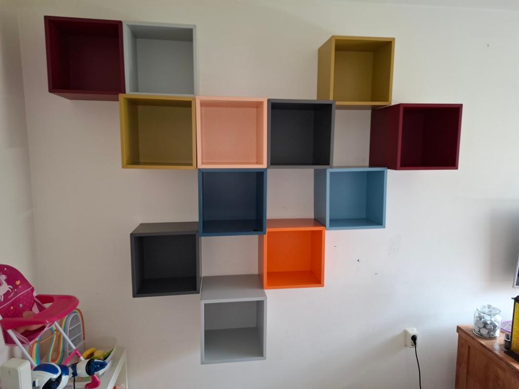 Ikea vakken kast losse delen. Eket kastjes, Ophalen, Minder dan 50 cm, Zo goed als nieuw, Minder dan 100 cm