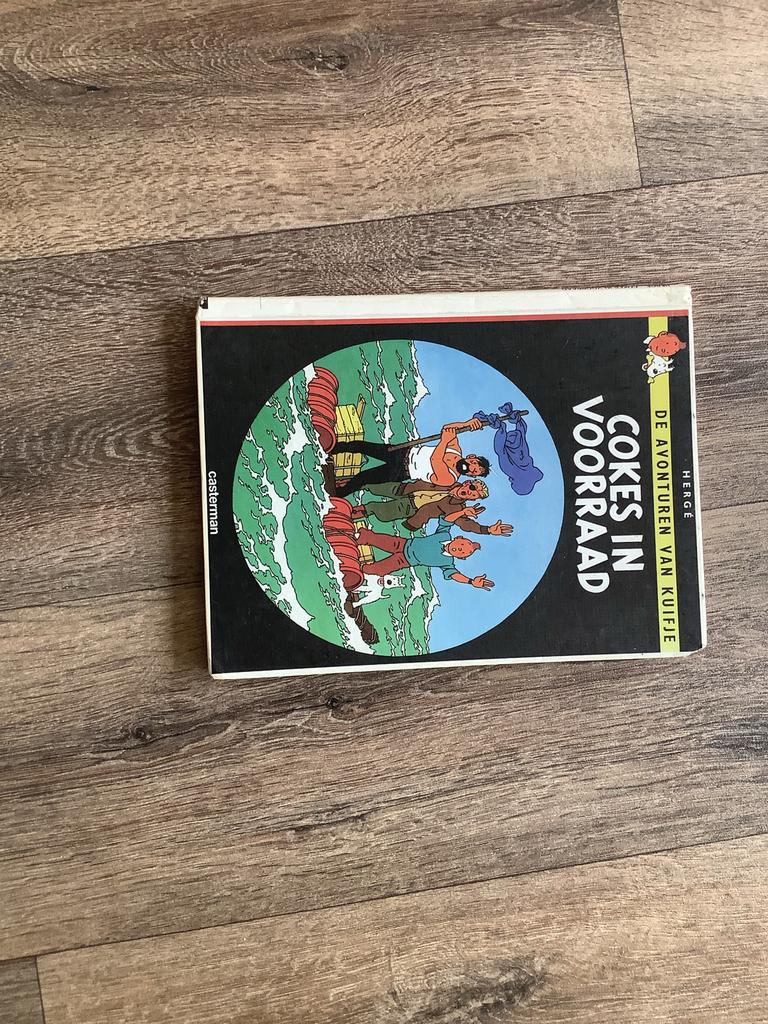 Kuifje: Cokes in voorraad (harde kaft), Eén stripboek, Ophalen of Verzenden, Gelezen