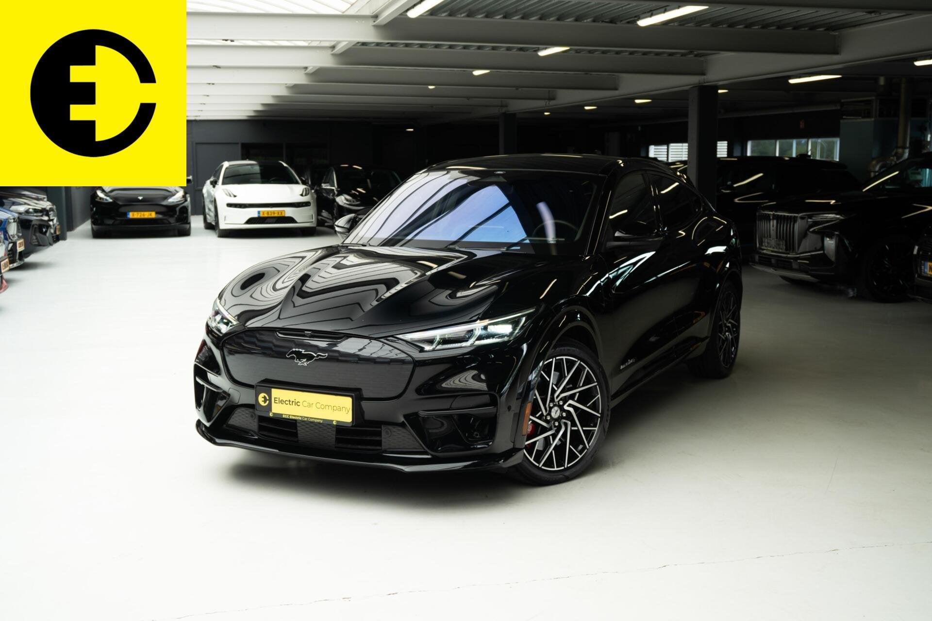 Ford Mustang Mach-E GT Extended AWD 98 kWh | SOH 97,4% | Pan, Auto's, Ford, Automaat, 98 kWh, Gebruikt, Zwart