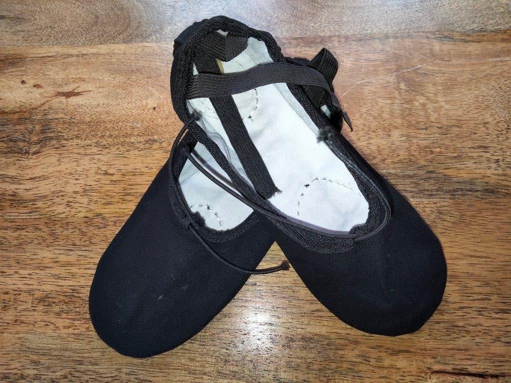 Alister Dancer balletschoenen zwart canvas div maten Nieuw, Maat 36 t/m 42, Ophalen of Verzenden, Nieuw, Turnpak(je)
