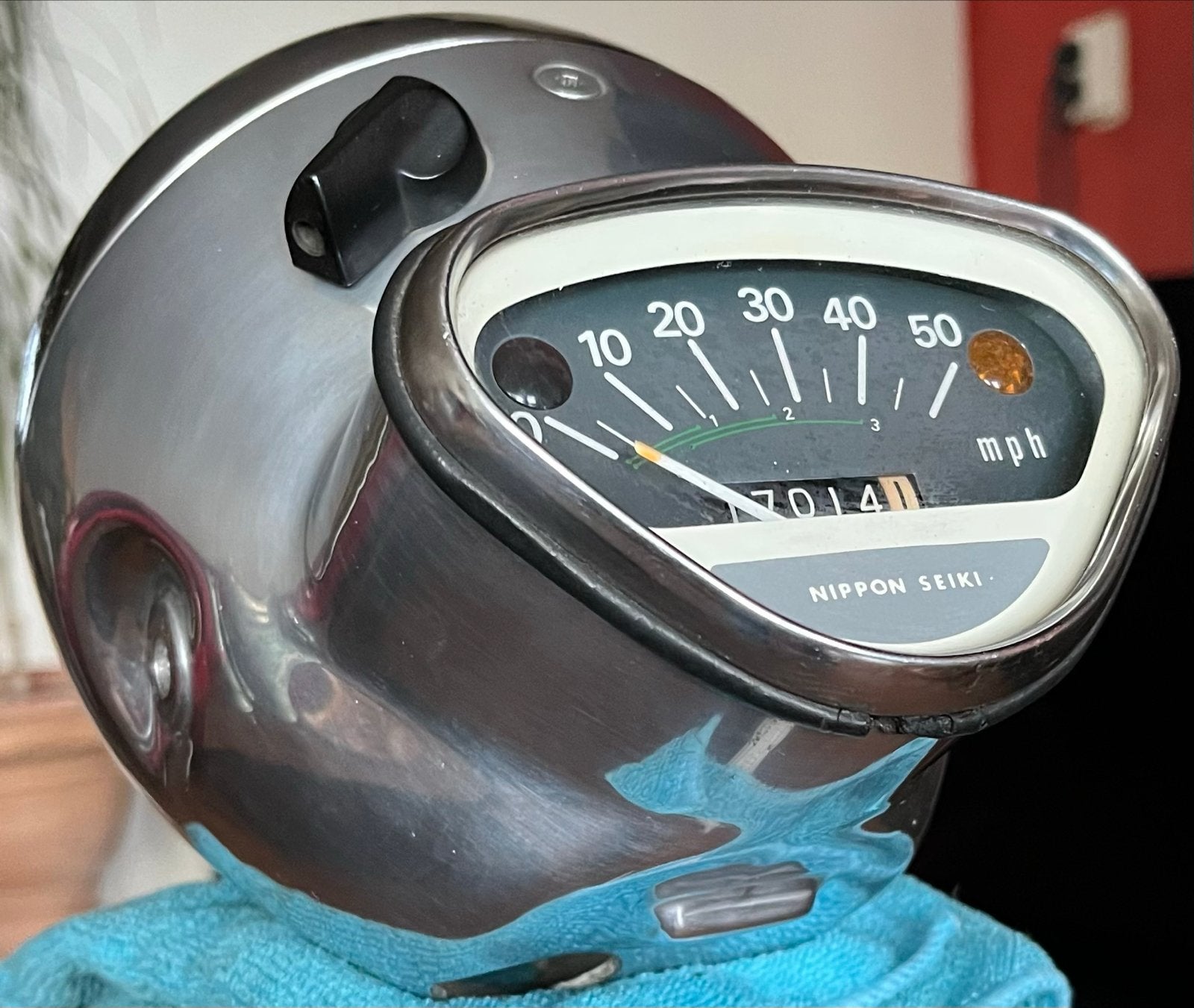 Originele Honda Dax koplamp hoogwaardig gepolijst, Fietsen en Brommers, Ophalen of Verzenden, Gebruikt
