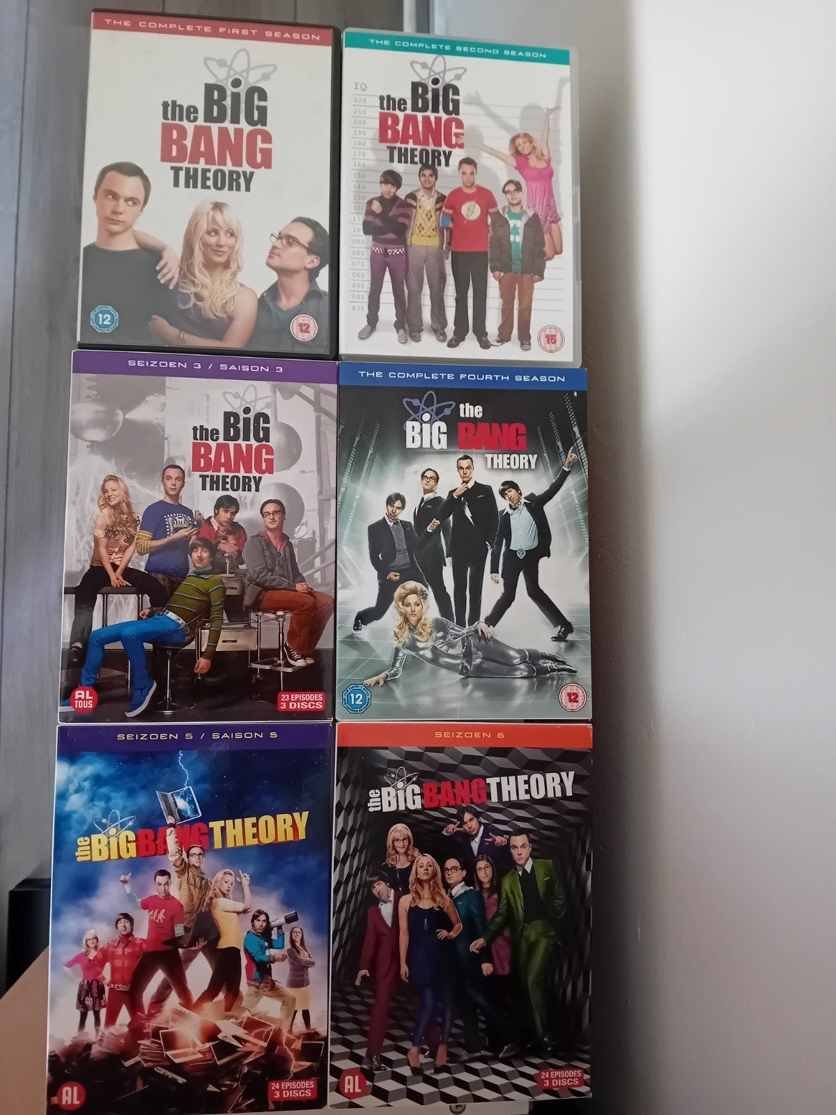 The Big Bang Theory - seizoen 1 t/m 6 (NL ondertiteld), Cd's en Dvd's, Dvd's | Tv en Series, Nederlands, Ophalen of Verzenden