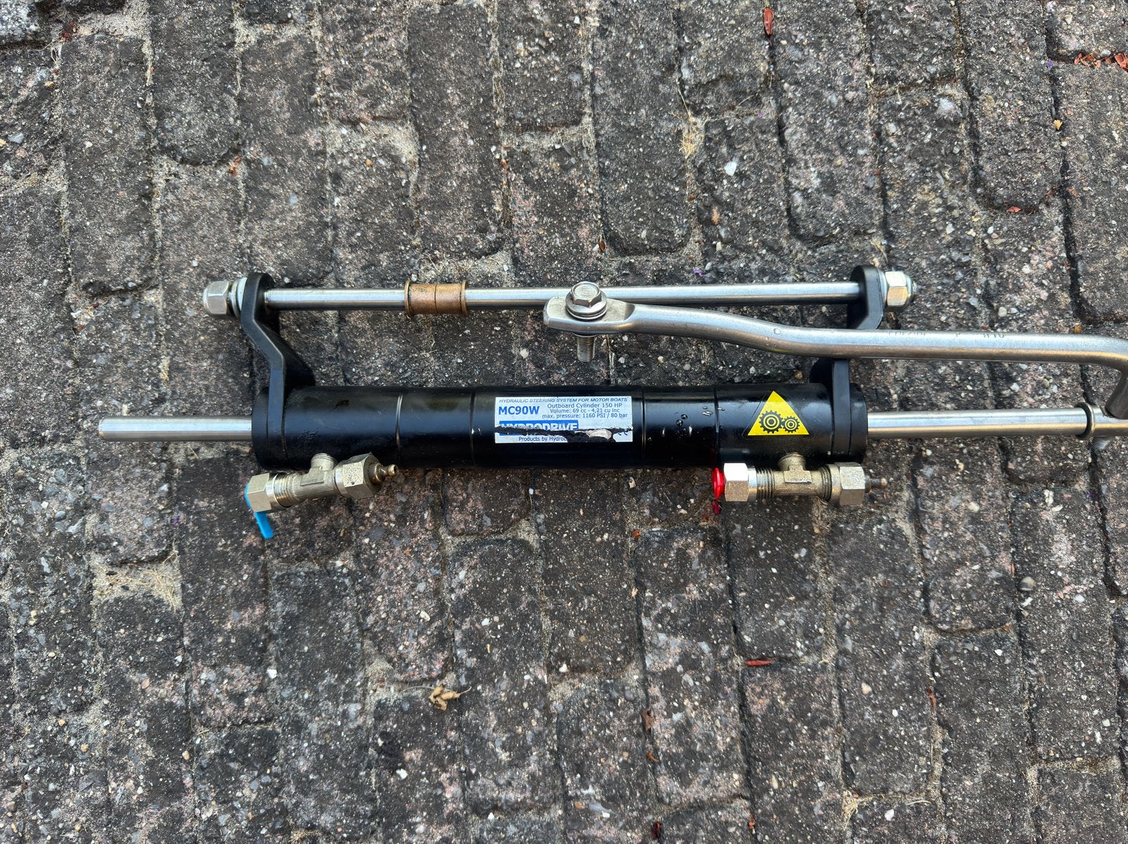 Hydrodrive MC90W hydraulische stuurcilinder, Ophalen of Verzenden, Gebruikt, Motor en Techniek