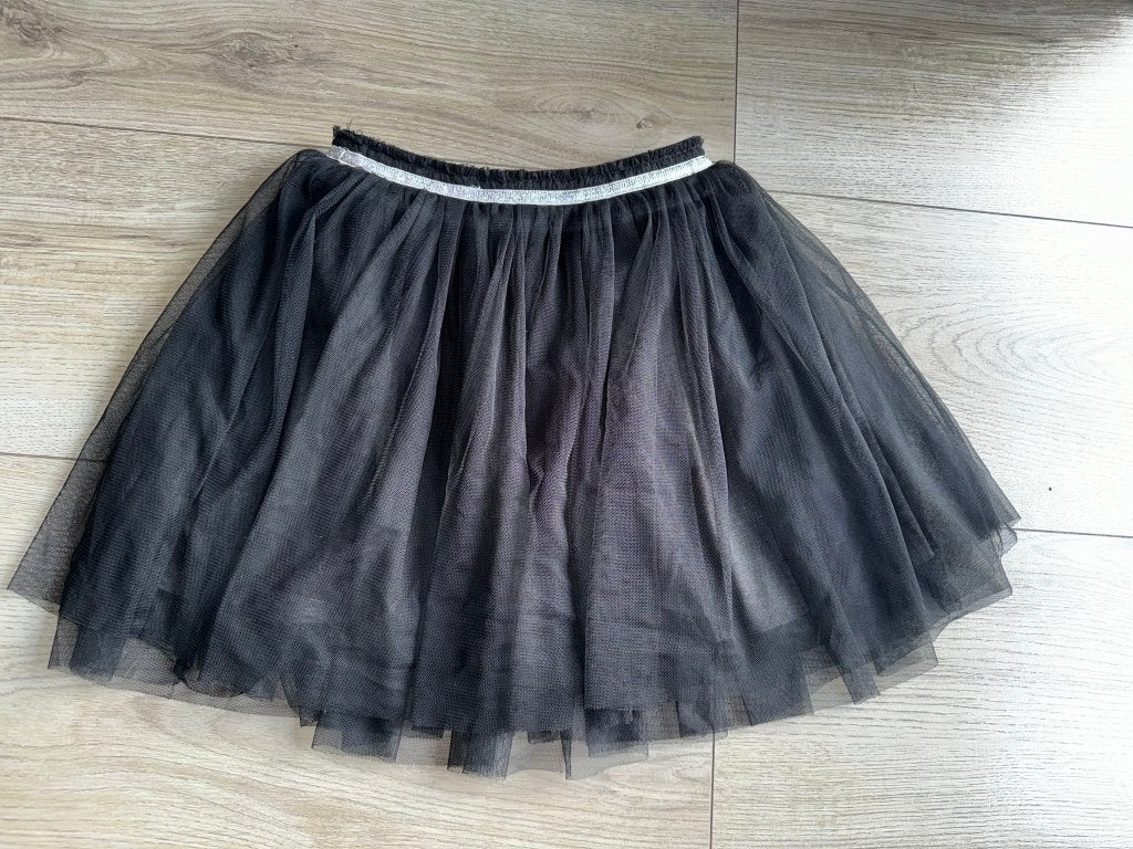 Nik&Nik nik & nik rok rokje tule zwart zwarte 152 tulerok, Nik&Nik, Zo goed als nieuw, Jurk of Rok, Verzenden