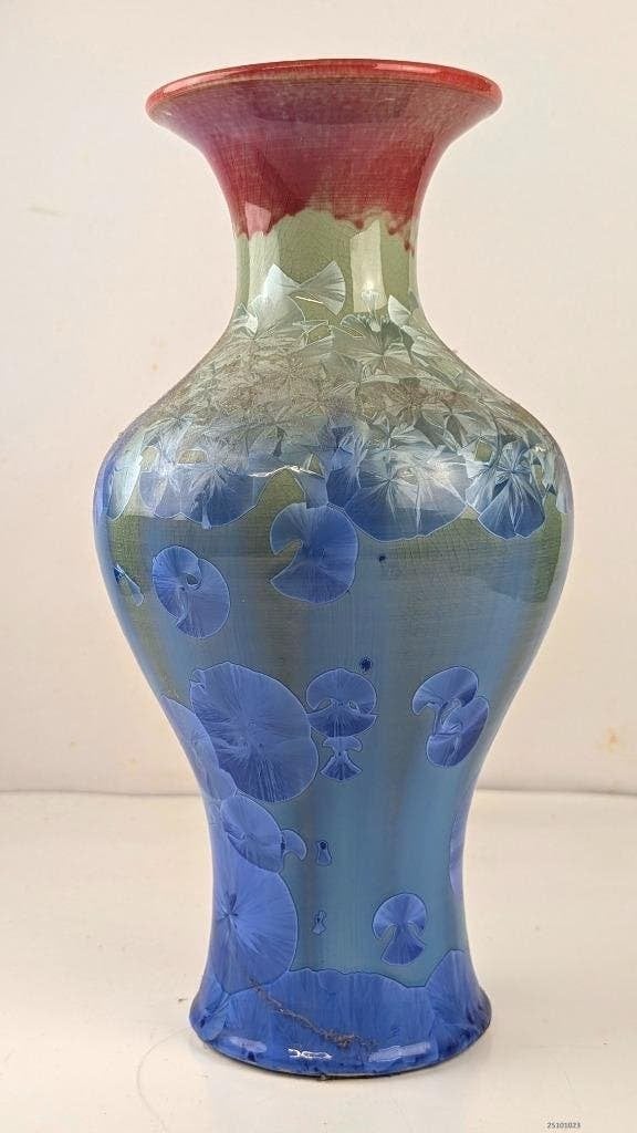 bijzondere vaas, Ophalen, Nieuw, Blauw