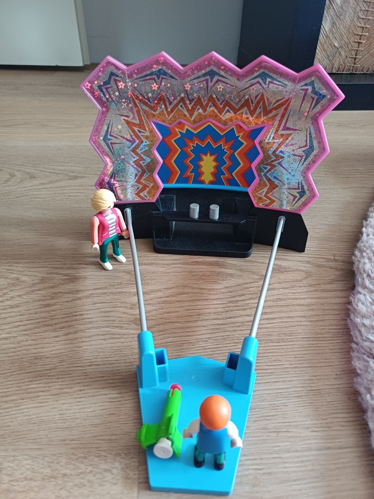 Playmobil Kermis Blikken omgooien 5547, Ophalen