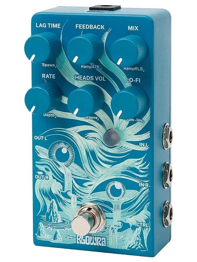 Klowra Rilium Stereo Delay, ., Nieuw, Ophalen of Verzenden, Reverb