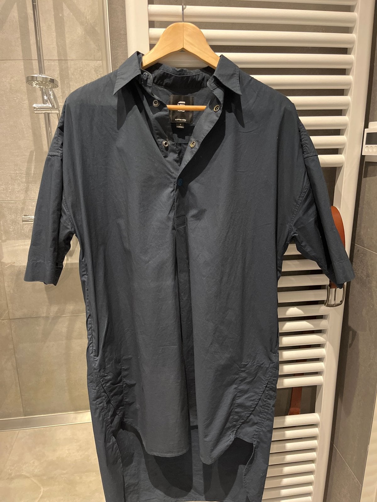 G-Star RAW Jurk/Tuniek - Maat S, Kleding | Dames, Jurken, Blauw, Ophalen of Verzenden, Zo goed als nieuw, Maat 36 (S)