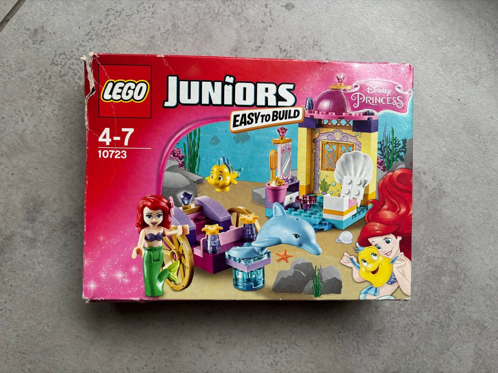 Lego Juniors Disney Princess Ariel's Onderwaterpaleis, Inclusief minifiguren, Gebruikt, Lego, Ophalen of Verzenden