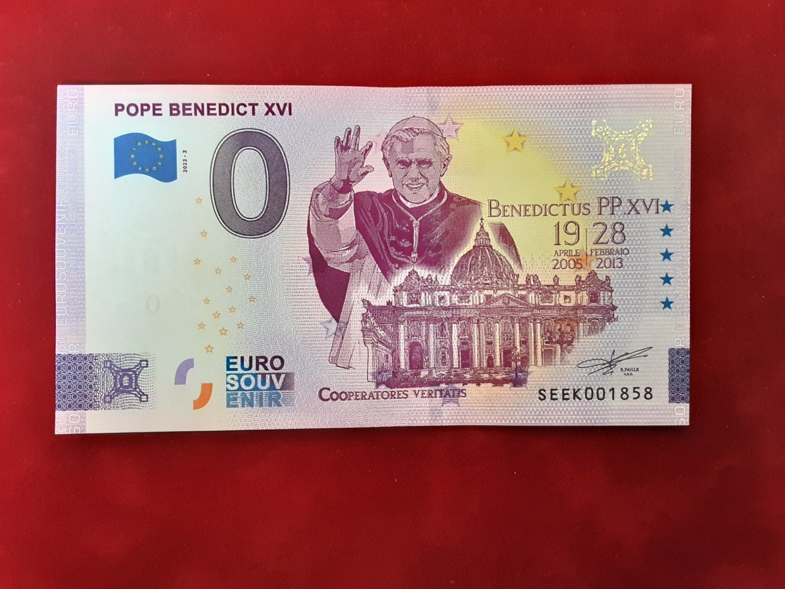 Bankbiljet 0 euro, Ophalen of Verzenden, Overige landen, 5 euro