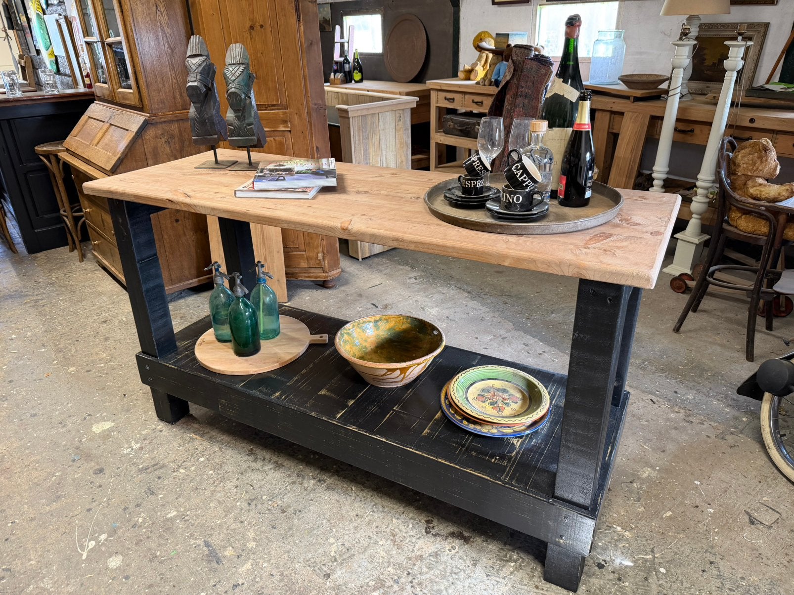 Keukeneiland winkeltafel werkbank toonbank, Ophalen