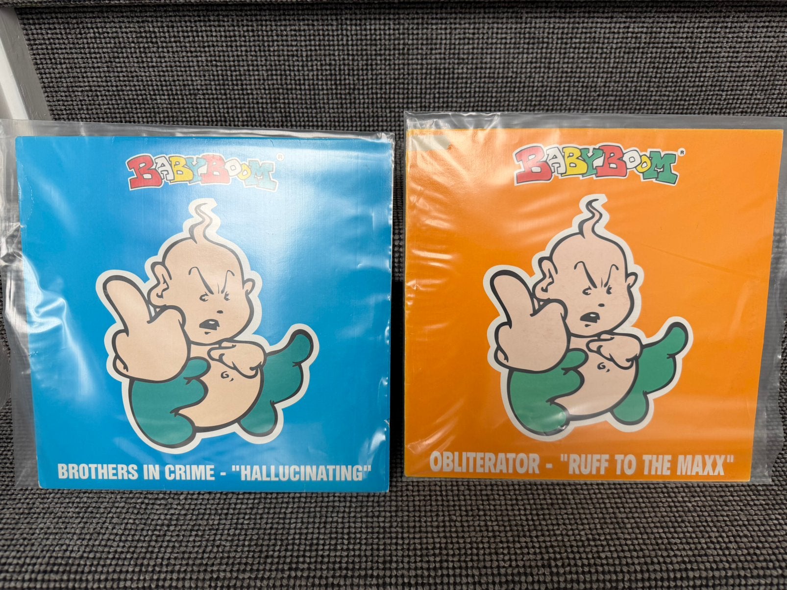 babyboom early gabber vinyl 2 stuks, Ophalen of Verzenden, Zo goed als nieuw