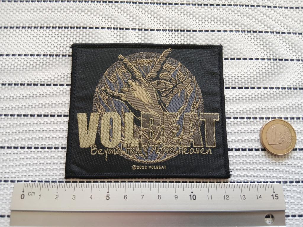 Volbeat zeer  mooie en nieuwe beyond hell patch v129, Verzenden, Nieuw, Kleding