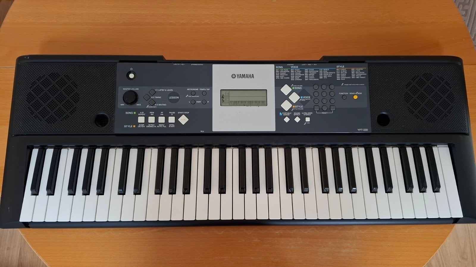 Keyboard Yamaha ypt-230 (zo goed als nieuw), Ophalen, Zo goed als nieuw, 61 toetsen, Yamaha