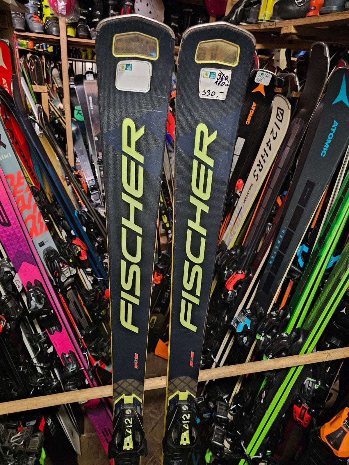 170cm FISCHER RC4 SC 1000€ SLALOM CARVER GEVORDERDEN, 160 tot 180 cm, Fischer, Ophalen of Verzenden, Zo goed als nieuw