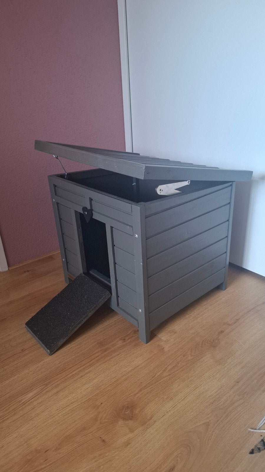 Houten dierenhok, Ophalen, Minder dan 50 cm, 50 tot 100 cm, Nieuw