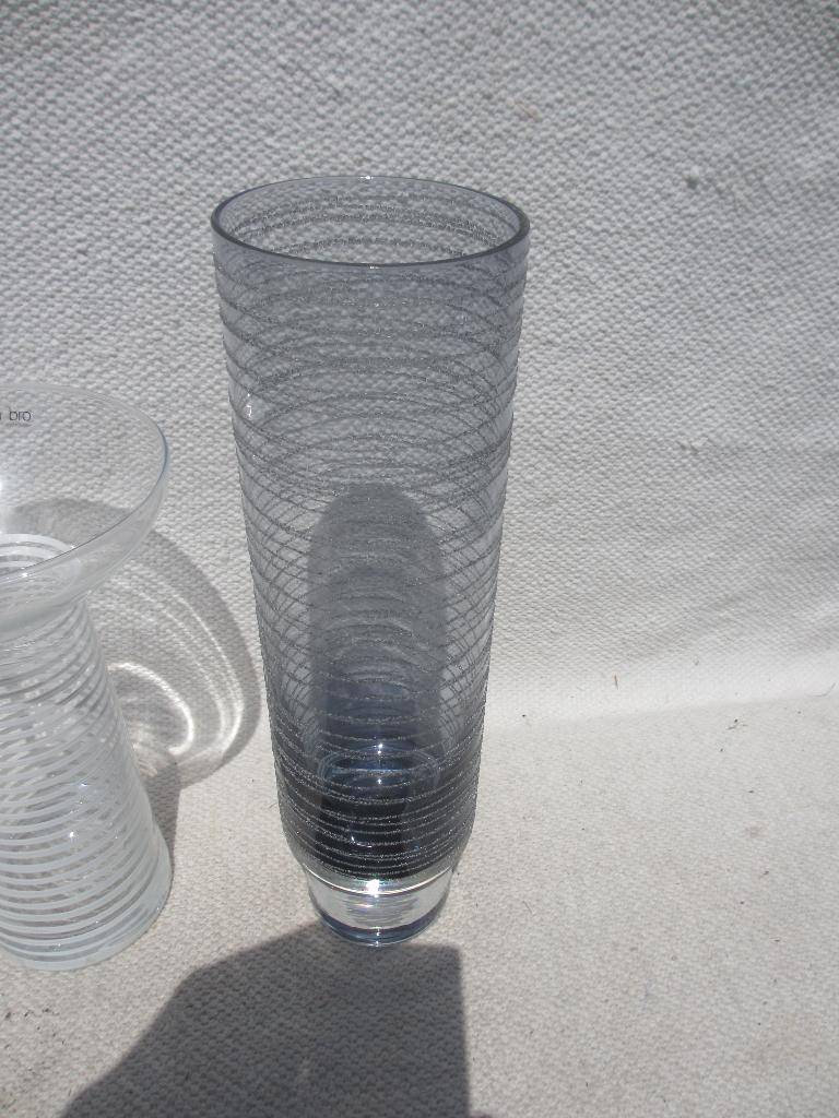 Twee vintage vazen NYBRO en SEA Glasbrük, Ophalen of Verzenden