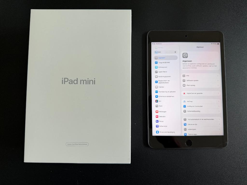 Apple iPad mini 2019 Wi-Fi 256GB Grijs, Computers en Software, Apple iPads, Gebruikt, 8 inch, Ophalen of Verzenden, Grijs