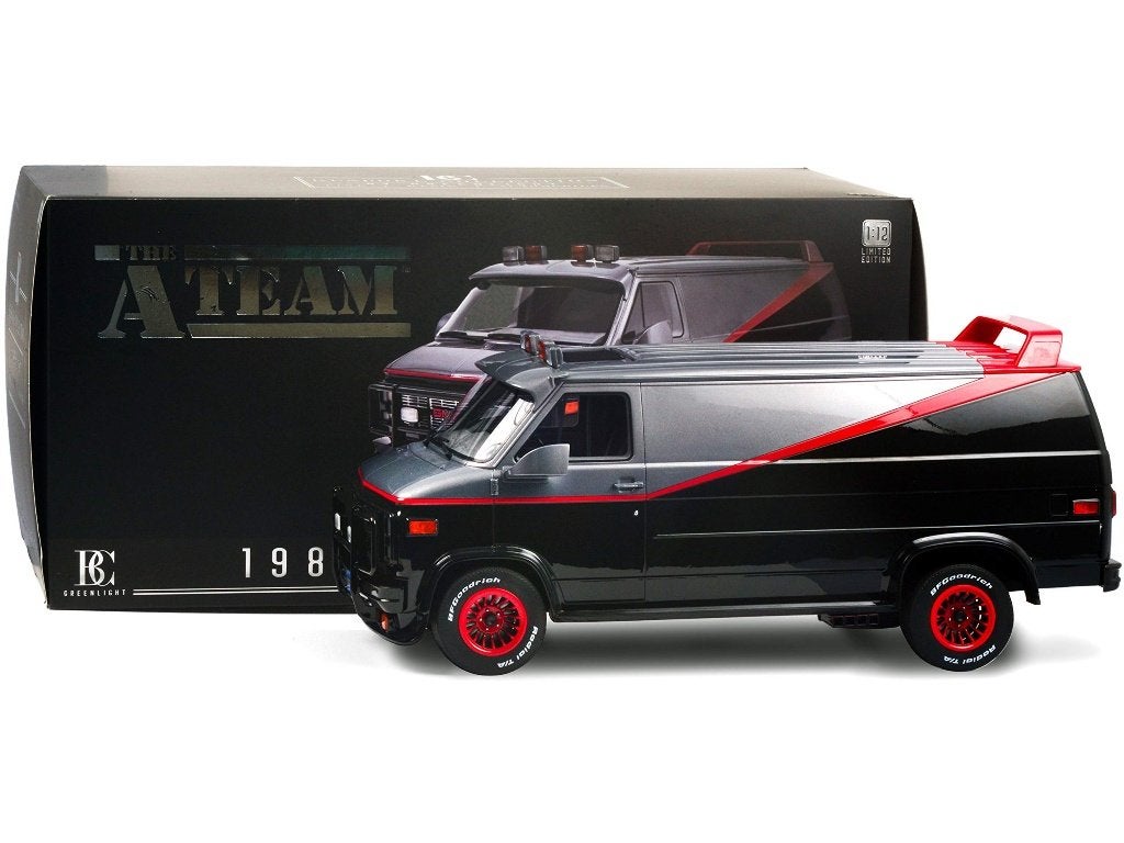 1:12 GreenLight Bespoke Collection The A-Team 1983 GMC Van, Ophalen of Verzenden, Nieuw, 1:9 t/m 1:12, Auto