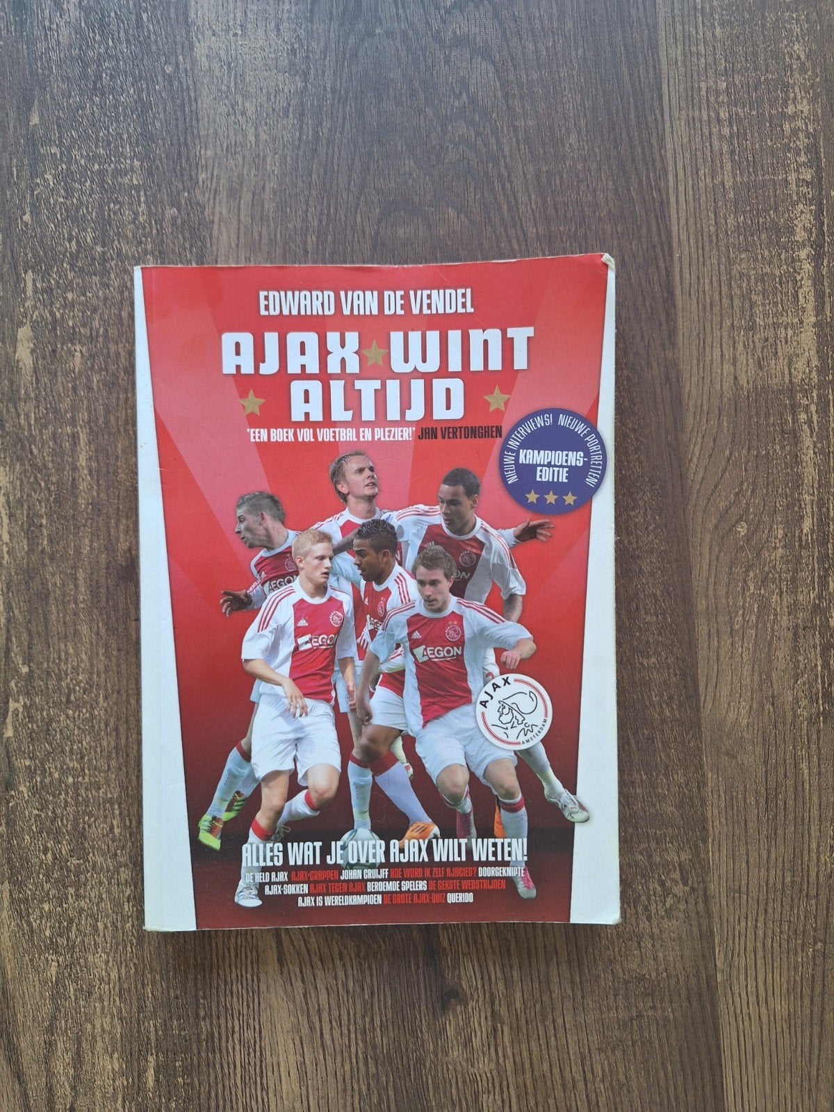 ajax wint altijd boek, Ophalen of Verzenden